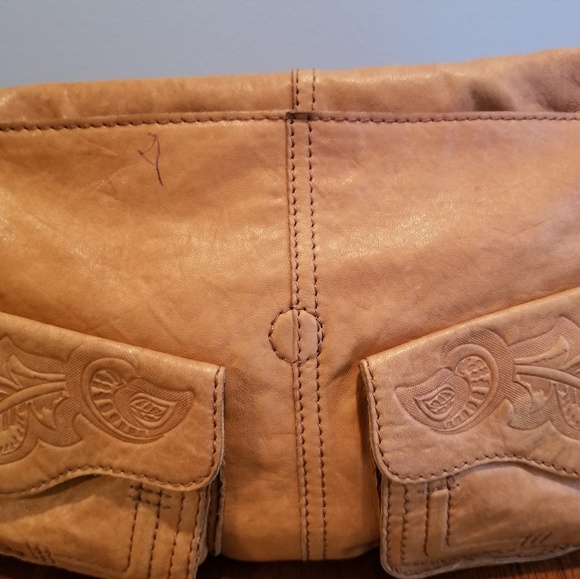 Lucky Brand Italian Leather Shoulder Bag - Picture 3 of 8